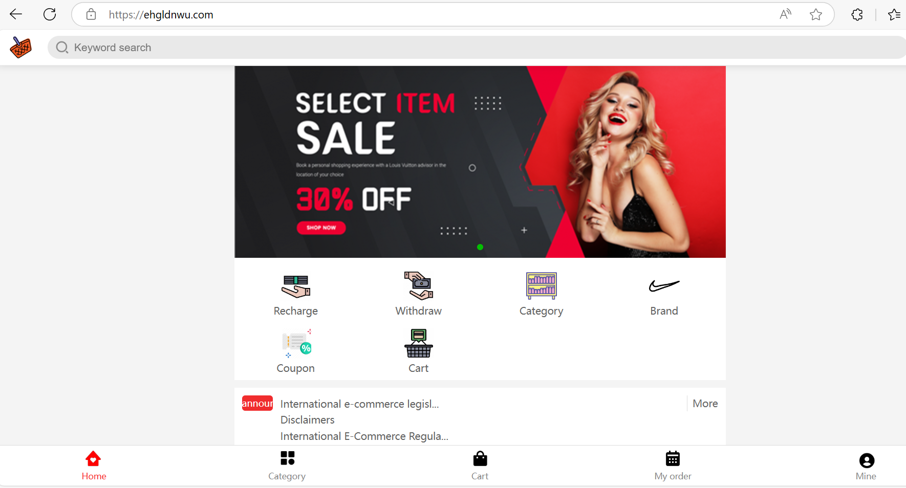 ZamaniMart Phishing Site